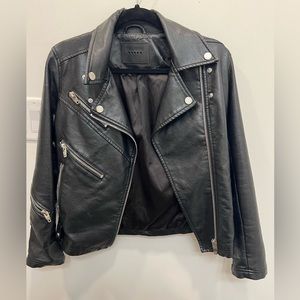 Blank NYC vegan leather jacket size small